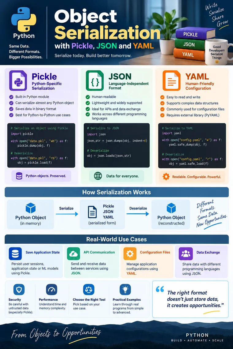 python object serialization problems